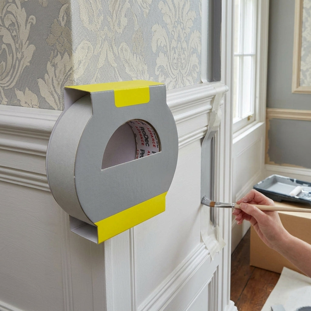 36mm × 50m Low Tack Masking Tape for Delicate Surfaces