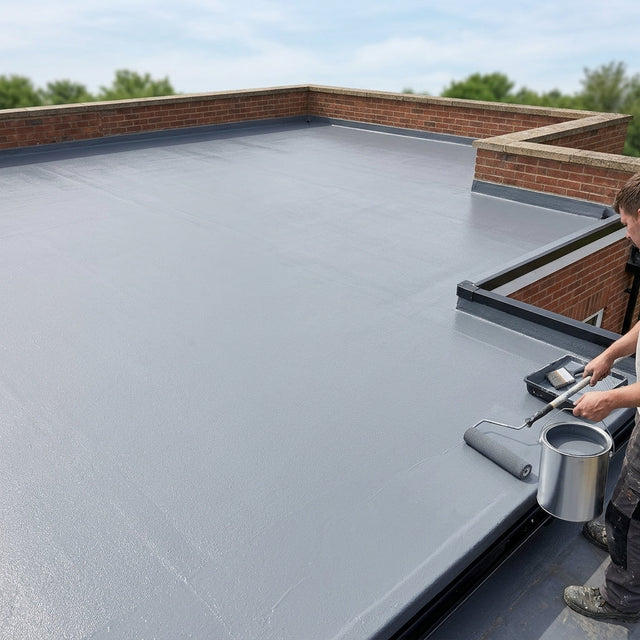 20m² Liquid Rubber Roofing Waterproof Coating Bundle