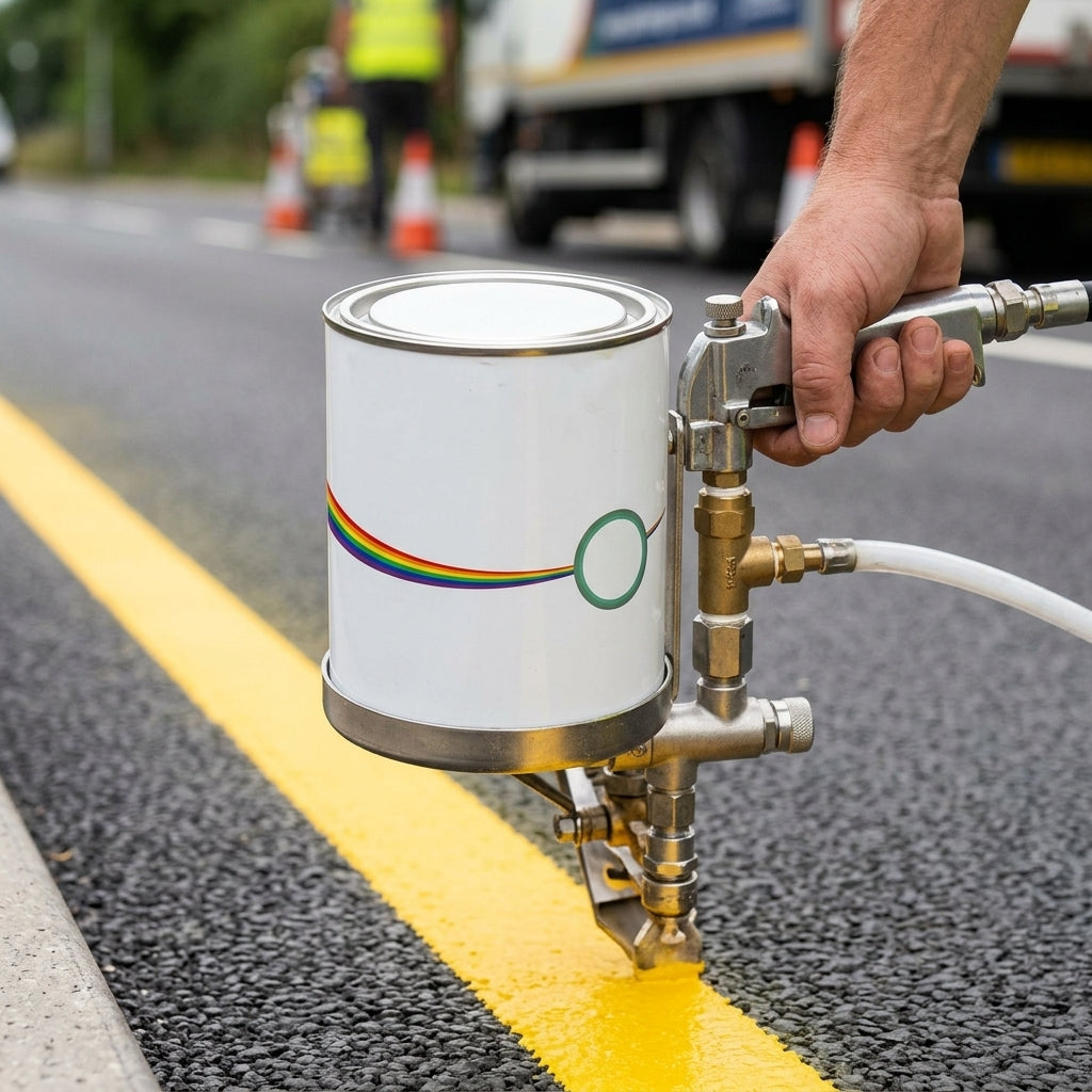 Yellow Oil Based Lining Paint – Road & Surface Marking (view 2)