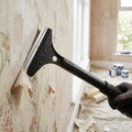 4" Long Handle Wallpaper Scraper with Steel Blade