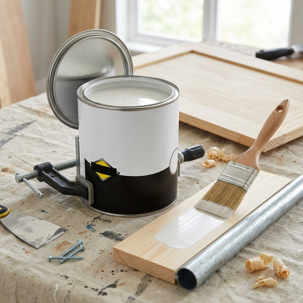 Oil Based Satinwood Paint for Wood & Metal – Satin Finish