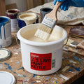 2.5L plastic paint kettle with wire handle