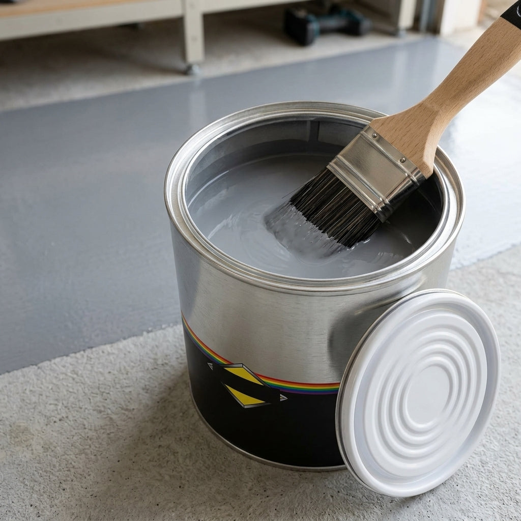 Quick-dry alkyd garage floor paint, multiple colours and sizes (view 2)