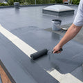 40m² liquid rubber roof waterproofing kit with reinforcing tape