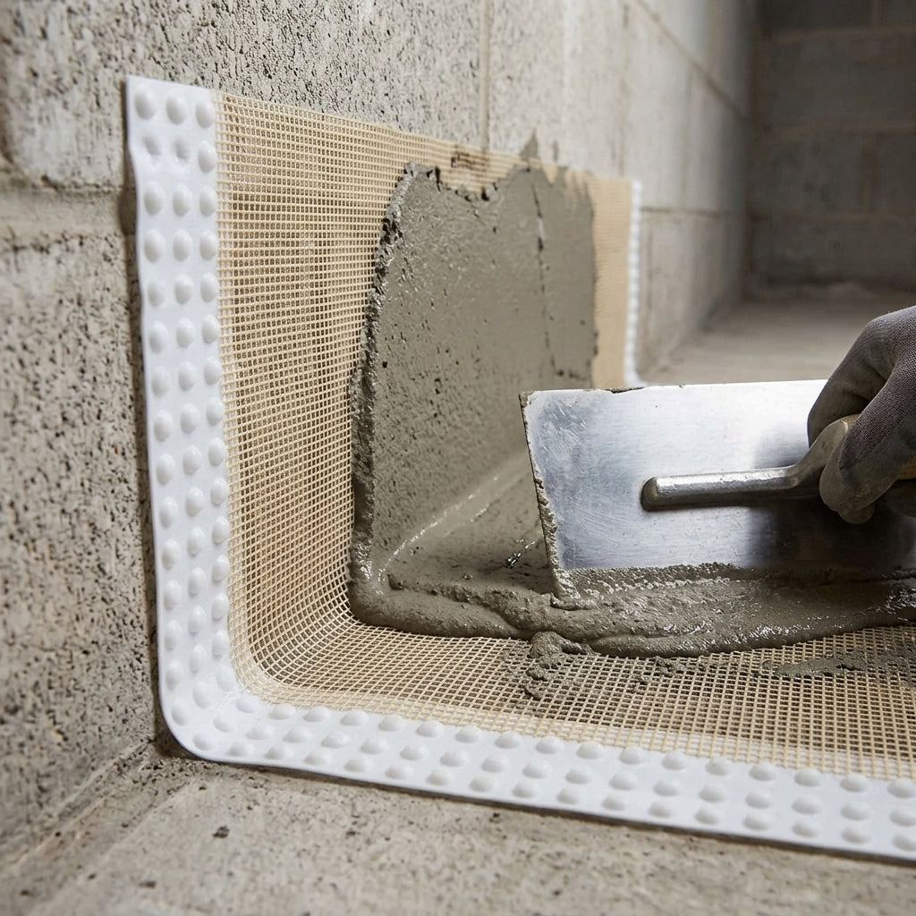 1.2m x 20m Damp Proof Mesh Membrane - 3mm Thickness (view 2)