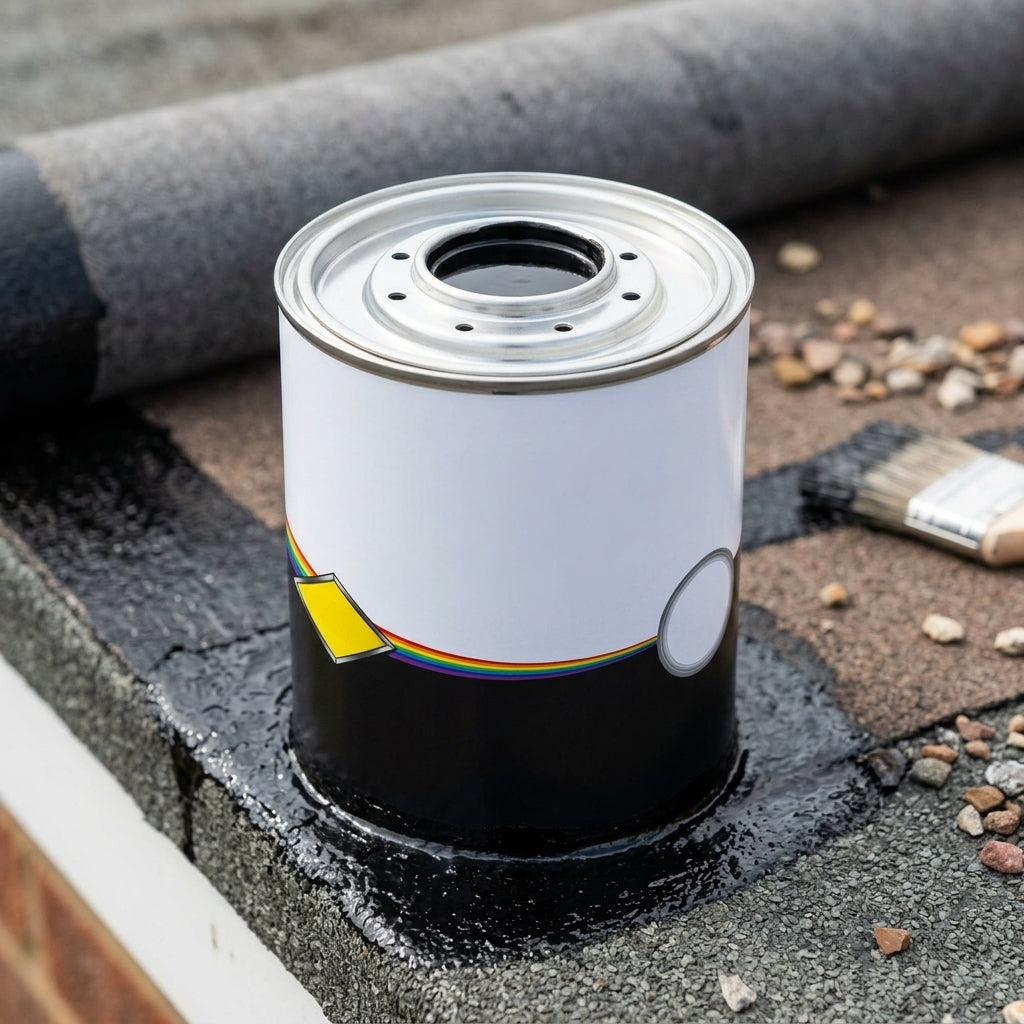 Black Bitumen Paint – Solvent-Based Protective Coating