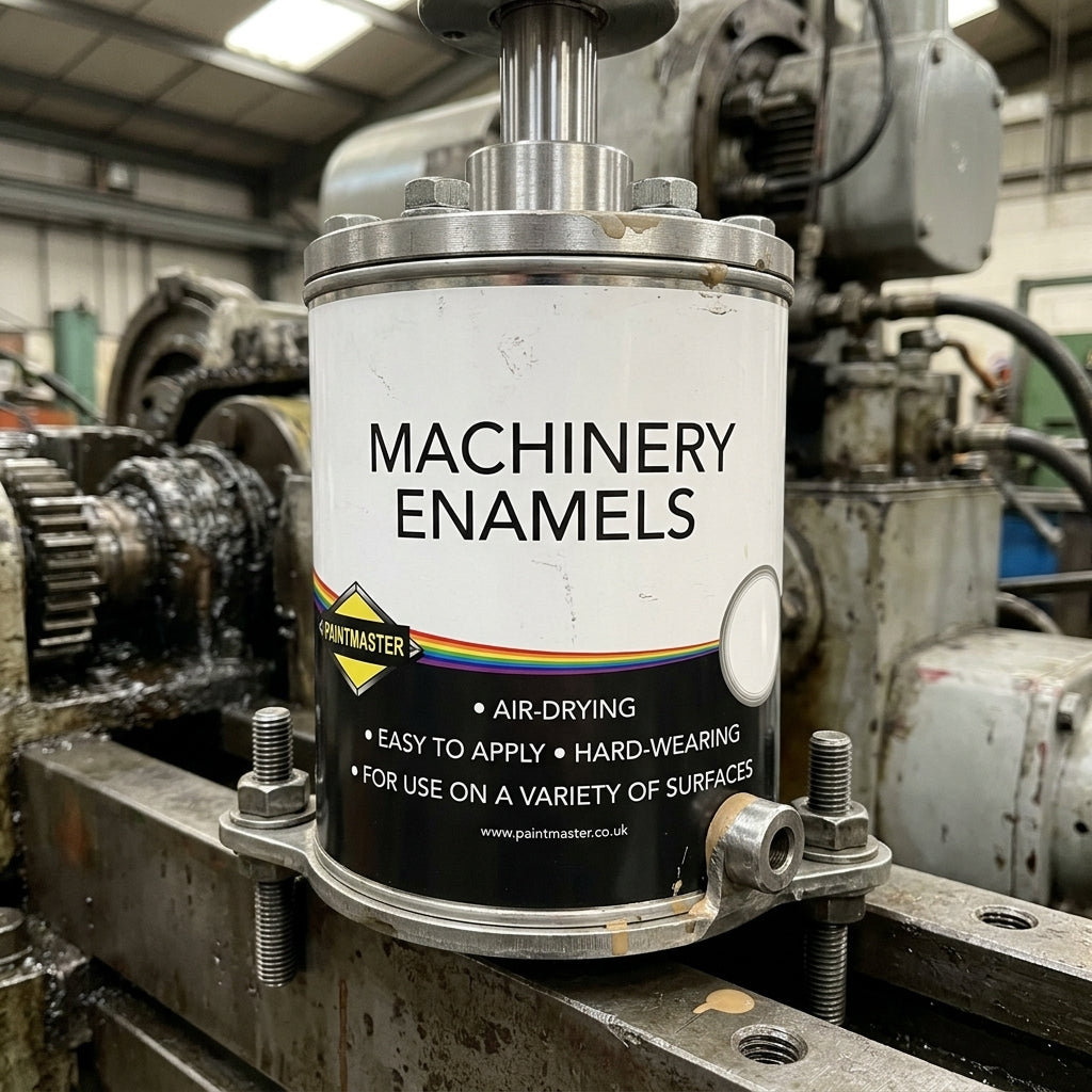 Machinery Enamel Paint for Metal | Oil-Based Industrial Finish (view 2)