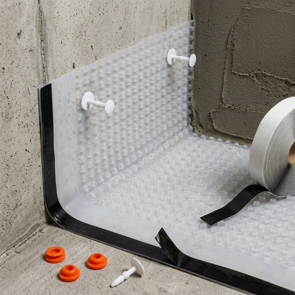 8mm Clear HDPE Waterproof Membrane – 40m² Bundle (view 2)