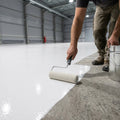 High-build epoxy garage floor paint, solvent-free, multiple colours