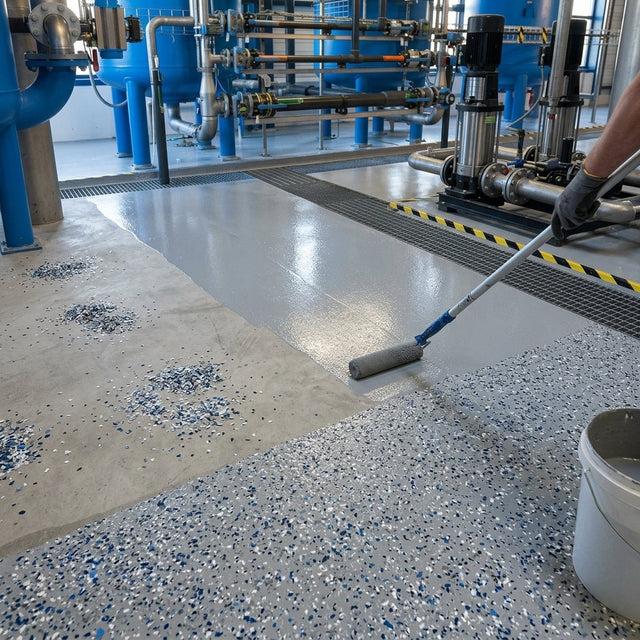 High Build Epoxy Floor Coating 5kg - Acid Resistant