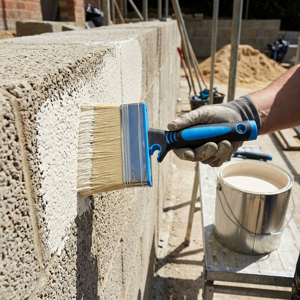 Emulsion Block Brush – High Capacity Soft Grip Paint Brush