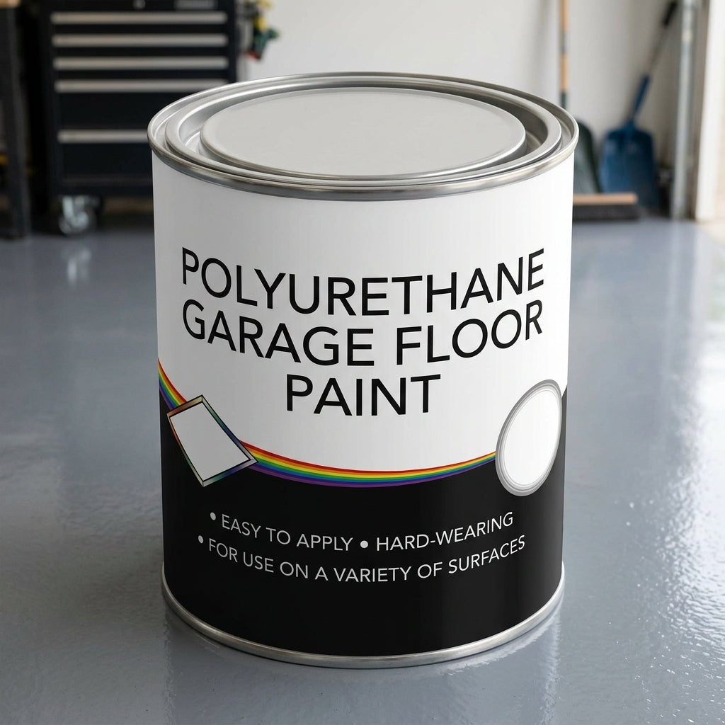 Polyurethane garage floor paint, multiple sizes and colours (view 2)