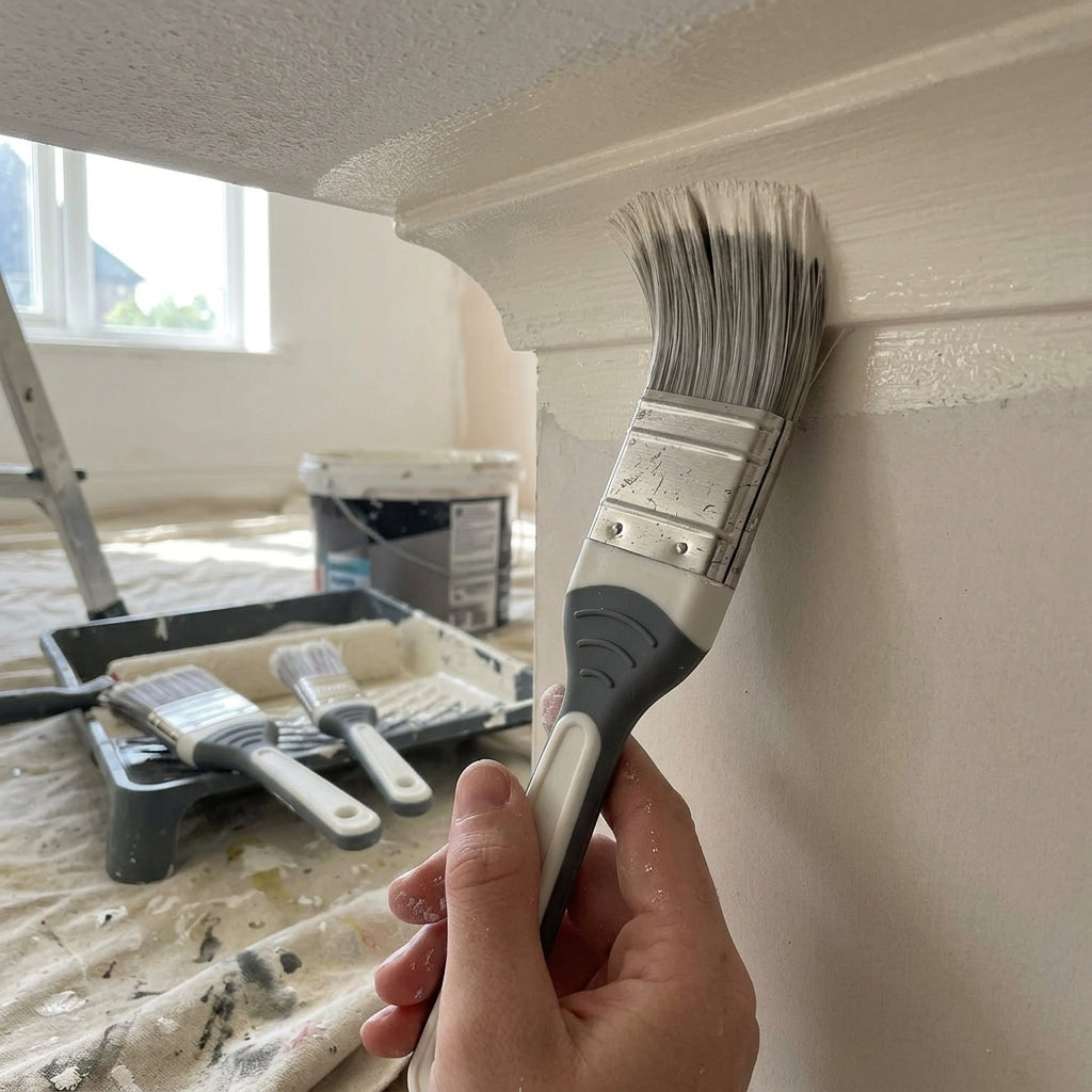 3-piece paint brush set 1″–2″ for walls and ceilings