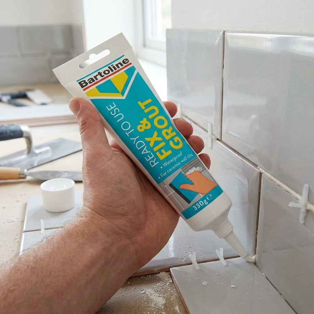 330g ready-mixed tile adhesive and grout