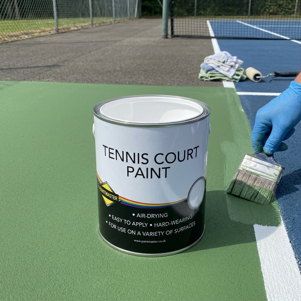 100% Acrylic Tennis Court Paint – Multiple Colours & Sizes