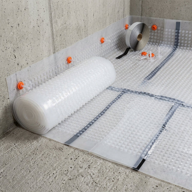 8mm Clear HDPE Waterproof Membrane – 40m² Bundle