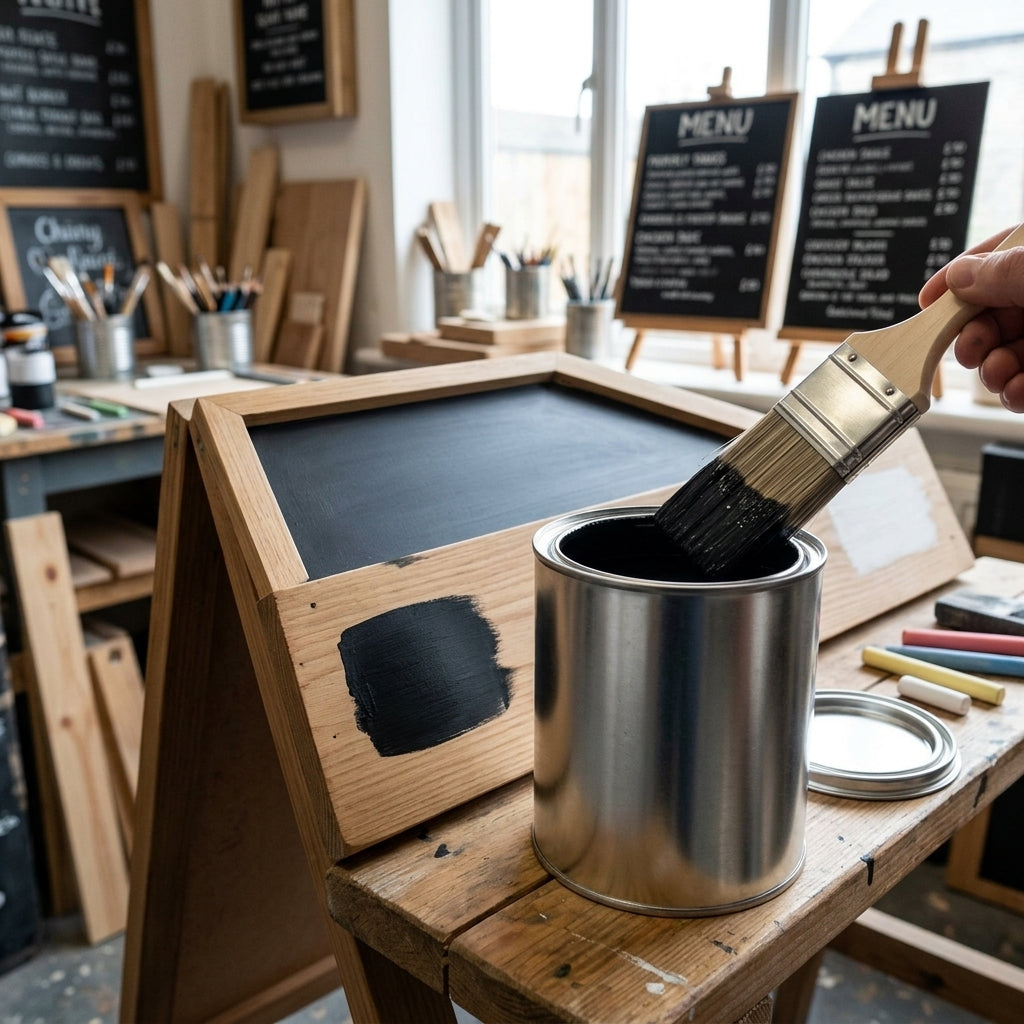 Blackboard Paint – Black Finish, Multiple Sizes
