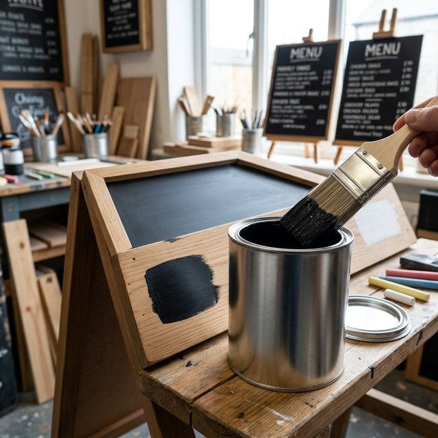 Blackboard Paint – Black Finish, Multiple Sizes