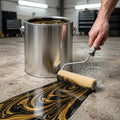 Metallic Top Coat – Water-Based or UVR – Decorative Epoxy Flooring