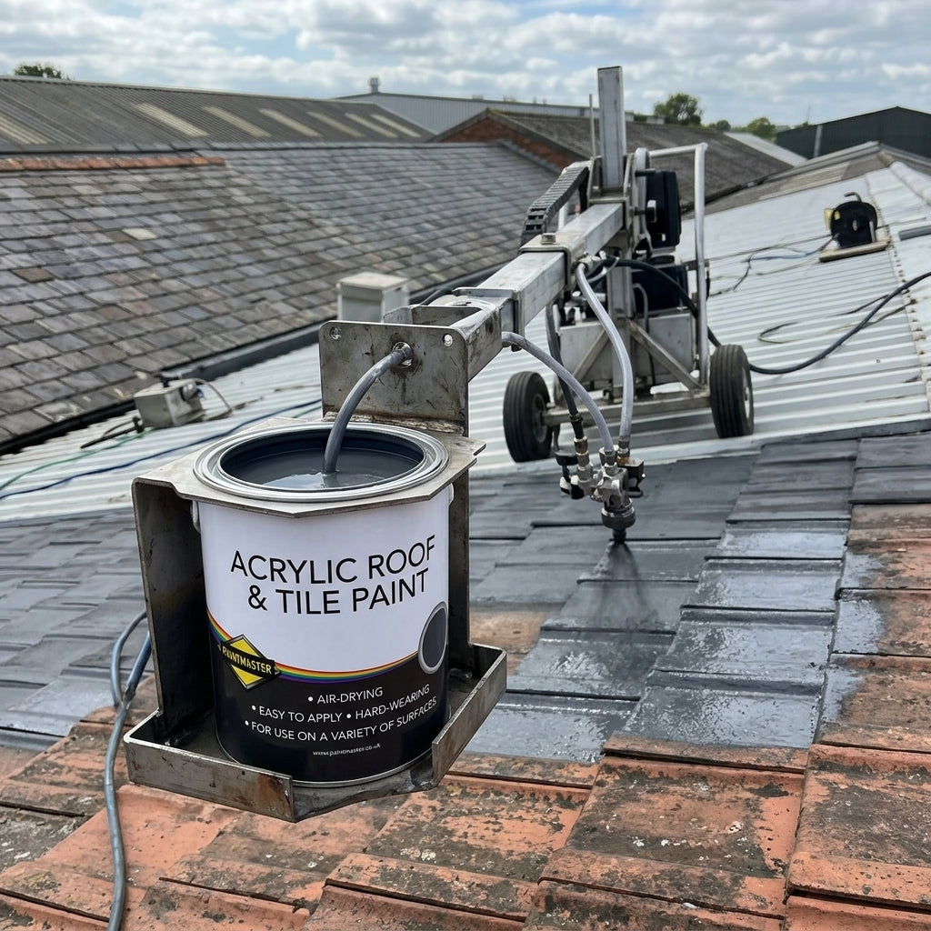 Acrylic Roof Tile Paint | Water-Based Exterior | Multiple Colours