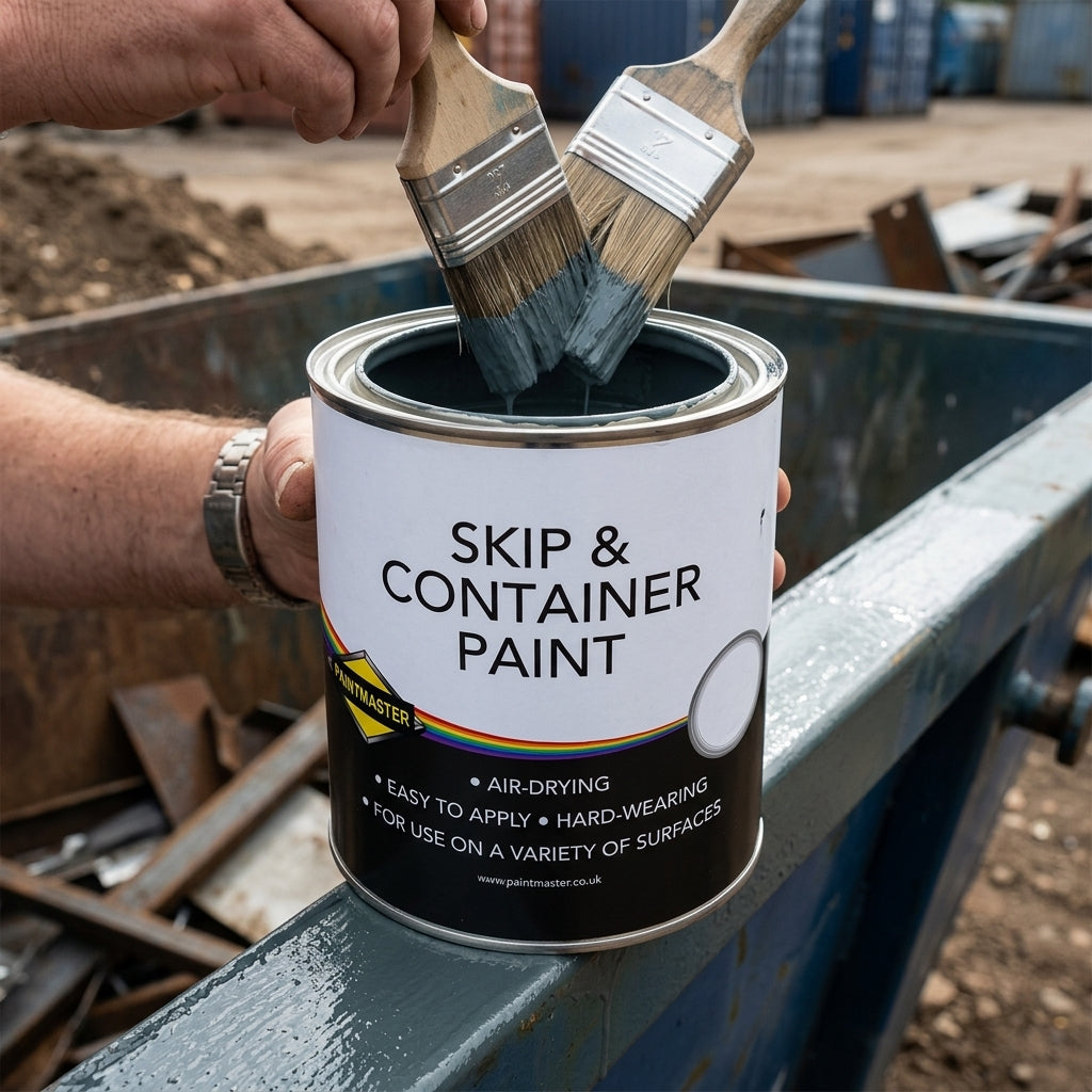 Oil-based skip and container paint | anti-corrosive metal coating (view 2)