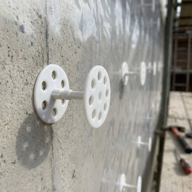 60mm Plaster Plugs for Membrane Fixing