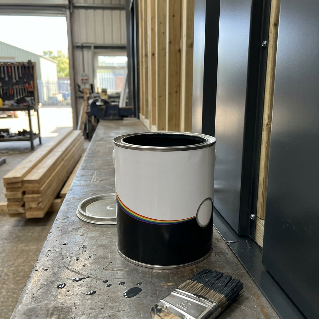 Oil-based cladding paint for metal, timber and uPVC – multiple sizes (view 2)