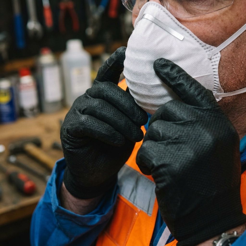PPE Safety Pack with Coverall and Respirator Mask (view 2)