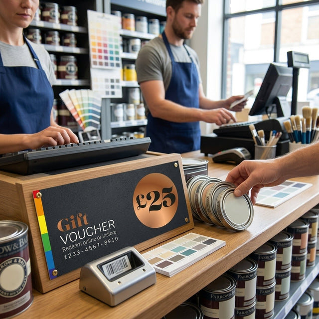 £25 gift voucher for paint and decorating supplies