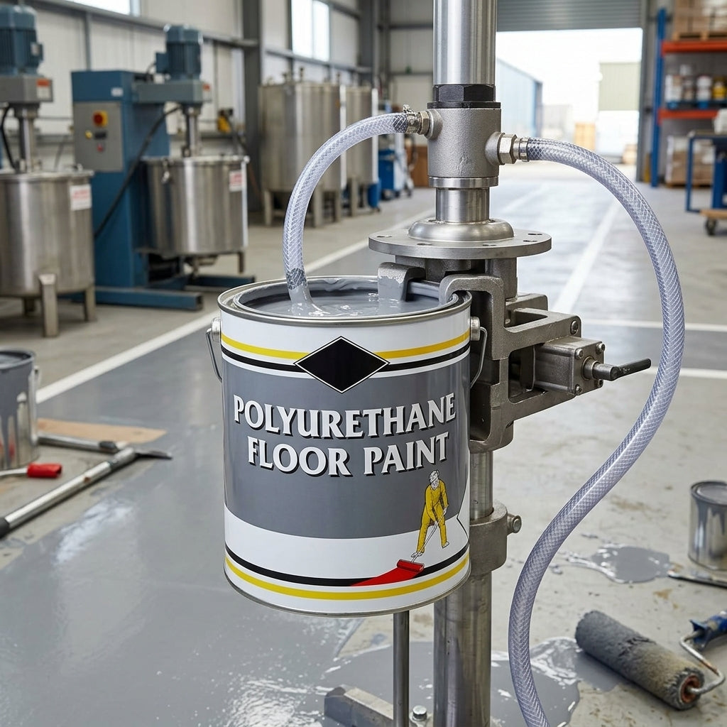 Polyurethane Floor Paint Grey – Industrial & Domestic Protection