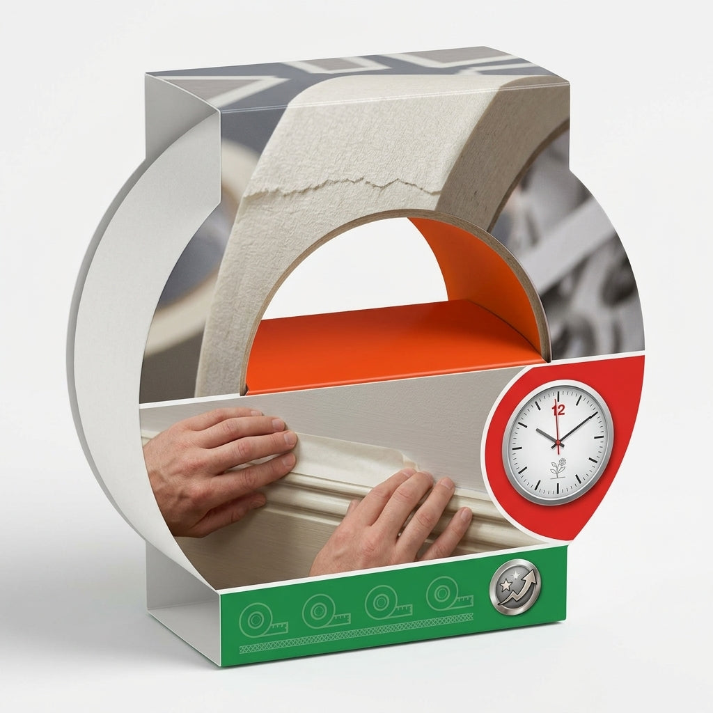 50mm x 50m Low Tack Masking Tape