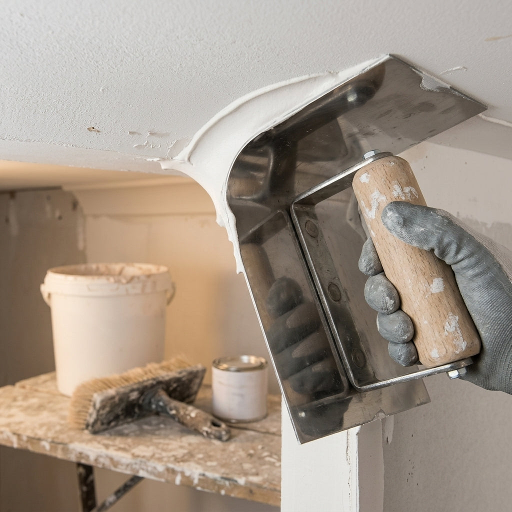 Coving Trowel with Curved Edge (view 2)