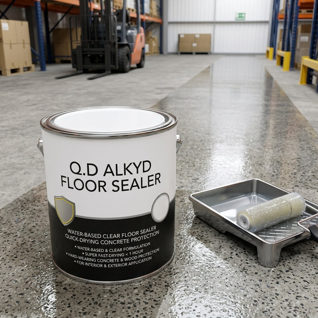 Water-based Clear Floor Sealer – Quick-Drying Concrete Protection
